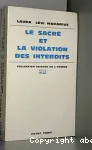 Le sacre et la violation des interdits