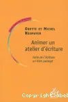 Animer un atelier d'écriture