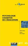 Psychologie cognitive de l'éducation