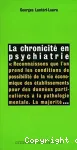 La chronicité en psychiatrie