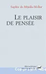 Le plaisir de pensée